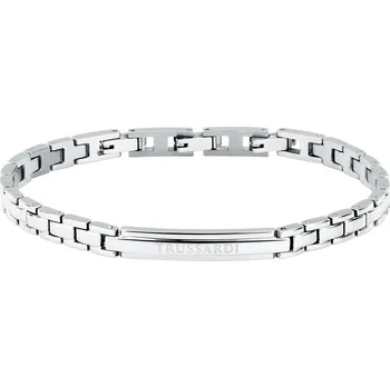 Šperk Trussardi Nadčasový ocelový náramek pro muže T-Steel TJAXV24 + 2 měsíce na vrácení zboží