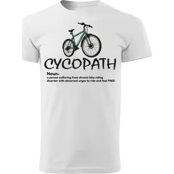 Pánské tričko Grooters Tričko pro cyklisty - Cycopath Velikost: XS