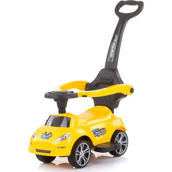Odrážedlo CHIPOLINO Odrážedlo s vodící tyčí Turbo Yellow