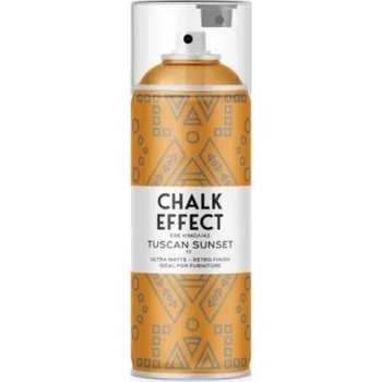 Barva ve spreji Akrylový sprej s křídovým efektem, TUSCAN SUNSET - ORANŽOVÝ, 400 ml, 1 kus