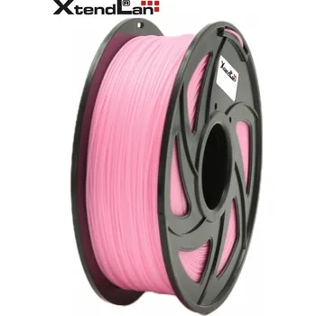 Filament XtendLan filament PETG růžový Plastické vlákno, pro 3D tisk, PETG, průměr 1,75mm, hmotnost materiálu 1kg, růžové 3DF-PETG1.75-PK 1kg