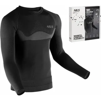 Pánská košile Nils Extreme BTK0464 PÁNSKÁ TERMOAKTIVNÍ KOŠILE ČERNÁ 2XL/3XL MAGNUS NILS