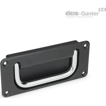 Zábradlí Madla sklopná se zapuštěným prolisem Průmyslová madla GN 425.8-ST