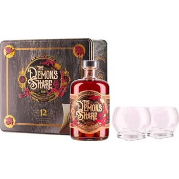 Rum Rum The Demon's Share 12YO Christmas Pack 41% 0,7 l