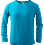 MALFINI LONG SLEEVE 121 / Dětské triko, dlouhý rukáv - tyrkysová 158