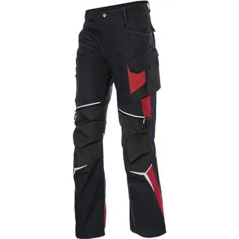 montérky KÜBLER kalhoty Bodyforce PRO černá/červená 48