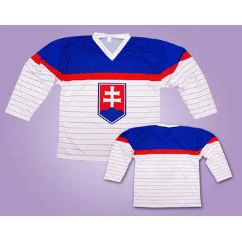 Hokejový dres Hokejový dres Slovensko bílý Velikost: XXL