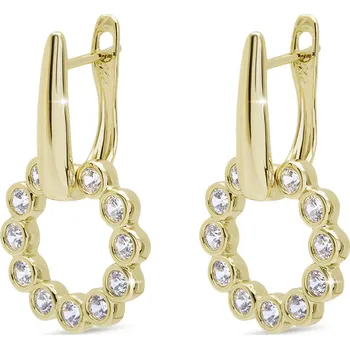 Náušnice Visací náušnice se zirkony 3572