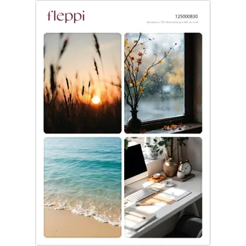samolepka Fleppi Samolepky z vlastních fotek - 6,5 x 8,5 cm