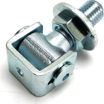 pant TECHNOPARK CZ s.r.o. PAVM24 stavitelný pant s konzolou pro přivaření k bráně a maticí k přivaření na sloup