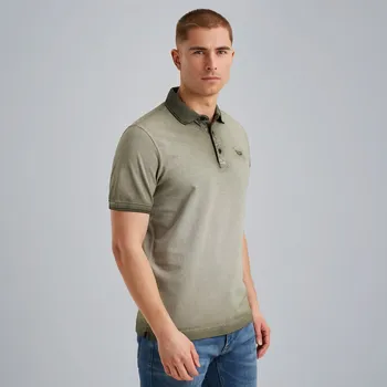 Pánské tričko Pánská polokošile PME LEGEND PPSS2504857 6149 Polo short sleeve cold dye pique Velikost: L