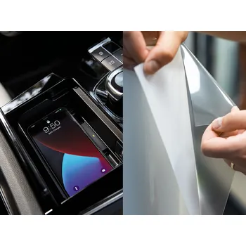 Polep vozidla JEM PPF předřezaná fólie interiér Audi SQ5 Fólie: Transparentní