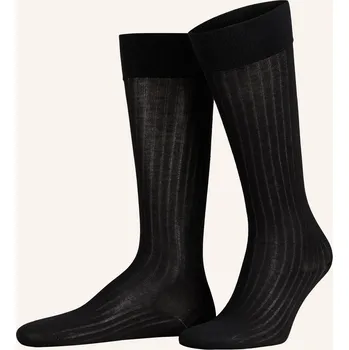 Dámské ponožky Wolford Jemné Podkolenky Mary Cotton Rib, 7005 black