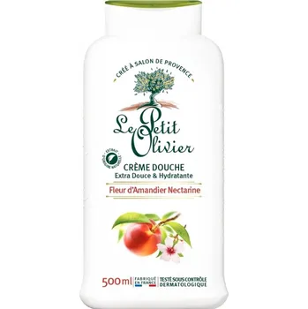Sprchový gel Le Petit Olivier Sprchový krém Mandlový květ a nektarinka 500 ml
