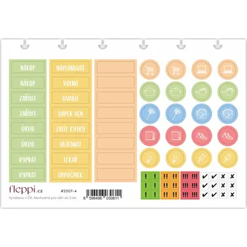 samolepka Fleppi Červenec 2025 | arch 4