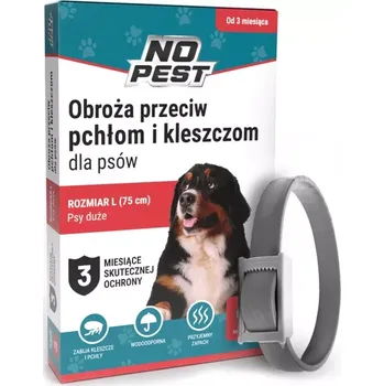 Obojek proti klíšťatům a blechám pro velké psy – 75 cm