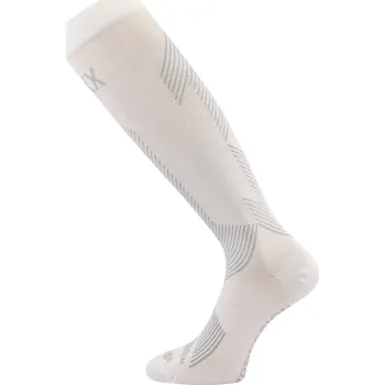 Pánské ponožky BOMA Podkolenky kompresní VOXX EDICT Barva: Bílá, Velikost: 39-42