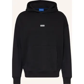 Pánská mikina Hugo Pánská Mikina S Kapucí Nazardo, černá / bílá, XXL