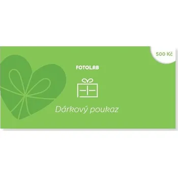 FOTOLAB dárkový poukaz 500 Kč na fototechniku