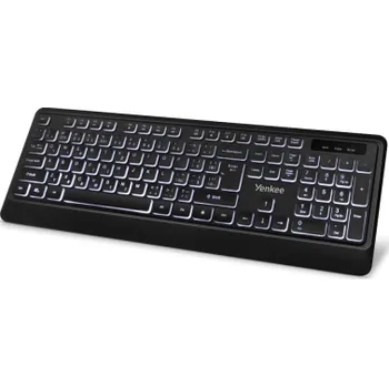Počítač Klávesnice Yenkee YBK 1025CS podsvícená