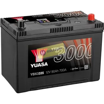 Autobaterie autobaterie YUASA YBX3335 (12V 90Ah)