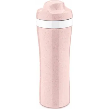 Kojenecká láhev Koziol lahvička s uzávěrem růžová 425 ml