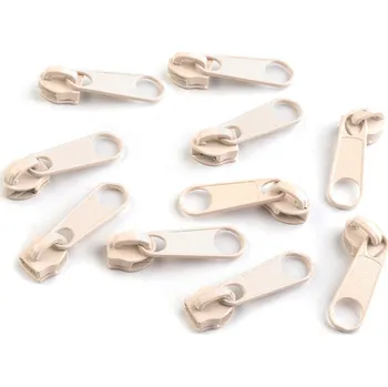 Zip Jezdec ke spirálovým zipům No 5 pro metráž typu POL Varianta: 306 béžová nejsv., Balení: 10 ks