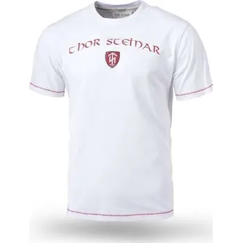 Pánské tričko Thor Steinar - triko Steinar weiss Barva: Bílá, Vel: 3XL