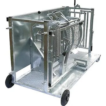 Chov hospodářského zvířete Fixační paznehtovací klec pro ovce - obracečka Fixační paznehtovací klec pro ovce - prodloužená verze