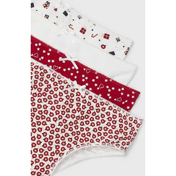 Dívčí spodní prádlo Sada 4 dívčích kalhotek Mayoral v krabičce 10791 - vel. 8,10,12 let - růžová