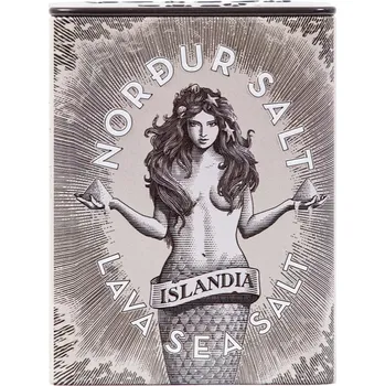 Koření Arktická sůl 100 g, lávová, vločky, plechovka, Nordur Salt - doprava zdarma od 2999 Kč