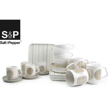 Hrnec 16dílný set keramického nádobí