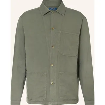 Pánské oblečení Polo Ralph Lauren Pánská Svrchní Košile S Příměsí Lnu,...