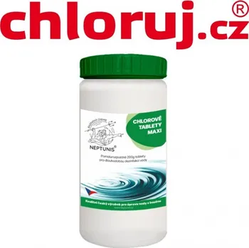 Bazénová chemie NEPTUNIS Chlorové tablety MAXI 1 kg