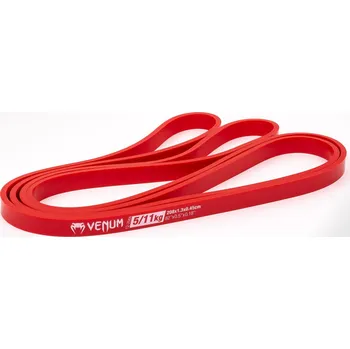 Posilovací odporová guma Venum Challenger - červená - odpor 5-11Kg