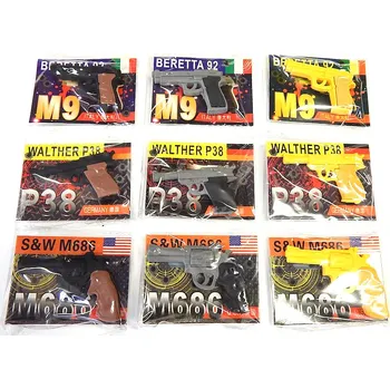 Pryž Guma, PISTOLE, mix, 1ks