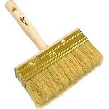 Štětka malířská, 150 mm, dřevěná rukojeť GEKO