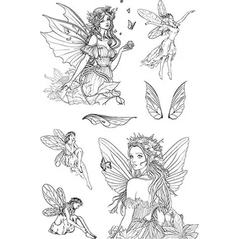 Odstranitelné tetování Víly 2 - třpytivé nalepovací tetování