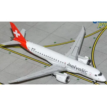 Plastikový model Gemini - Embraer E190-E2 (ERJ-190-300 STD), Helvetic Airways "2010s", Švýcarsko, 1/400