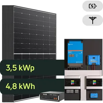 solární set Ecoprodukt Hybrid Victron 3,5kWp 4,8kWh 1-fáz předpřipravený solární systém