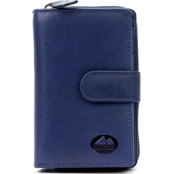Peněženka Matná modrá kožená peněženka El Forrest no. 821