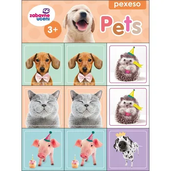 Pexeso Pexeso pro nejmenší - Pets