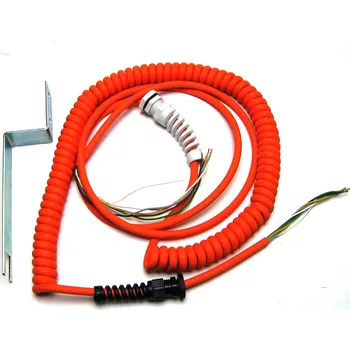 Pohon brány NICE S.p.A. Spirálový kabel do 1,6 m s 5 vodiči a konektorem