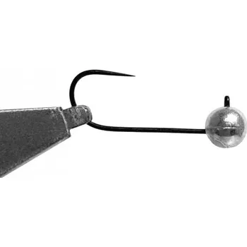 Umělá nástraha Jigovky.cz jigové hlavičky Wolframové HD Barbless Silver vel.10 5ks Gramáž: 0,9g