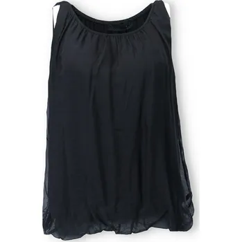 Tílko/top hedvábí 25008 barva: černá