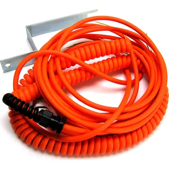 Pohon brány NICE S.p.A. Spirálový kabel do 5 m s 5 vodiči a konektorem