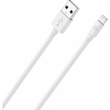 Datový kabel Realpower RealPower Lade/Datenka USB kabel USB-A auf Lightning kabel 2m weiß MFI