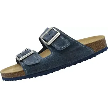 Pánské pantofle Ortopedické pantofle č.45 T18 WALKER PROTETIKA džínově modrá