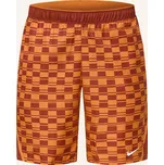 Nike Pánské Tenisové Kraťasy Court Victory, oranžová / tmavě...