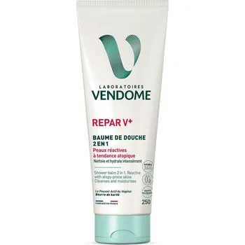 Sprchový gel VENDOME REPAR V+ Baume de Douche 2 en 1 Sprchový balzám 2v1 pro atopickou pokožku, 250 g